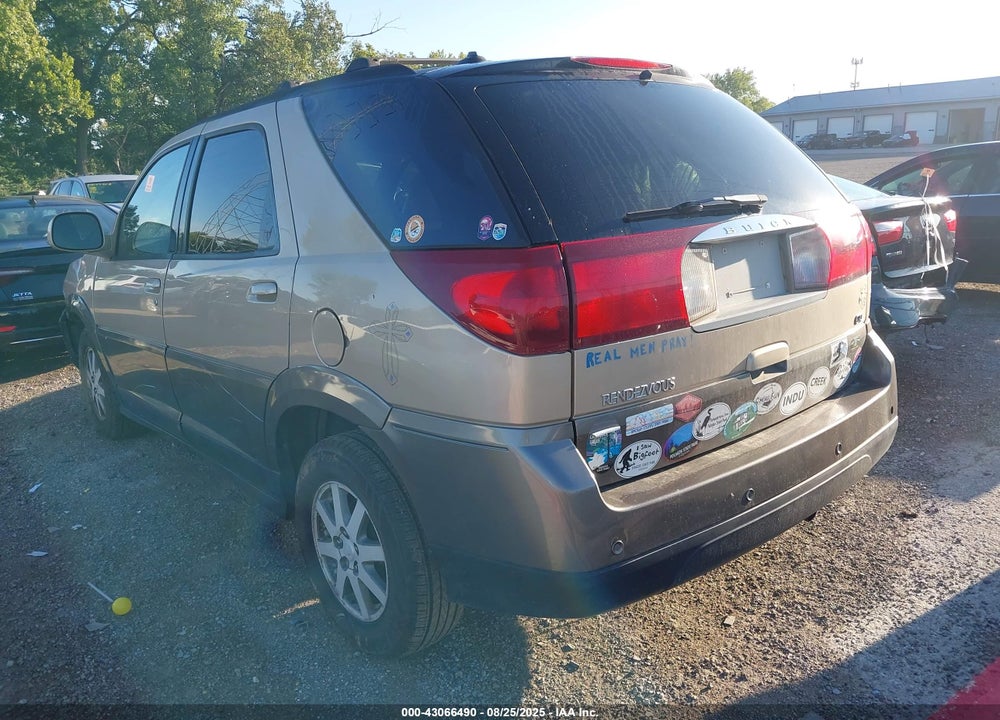 2004 BUICK RENDEZVOUS CX VIN: 3G5DA03E54S581538