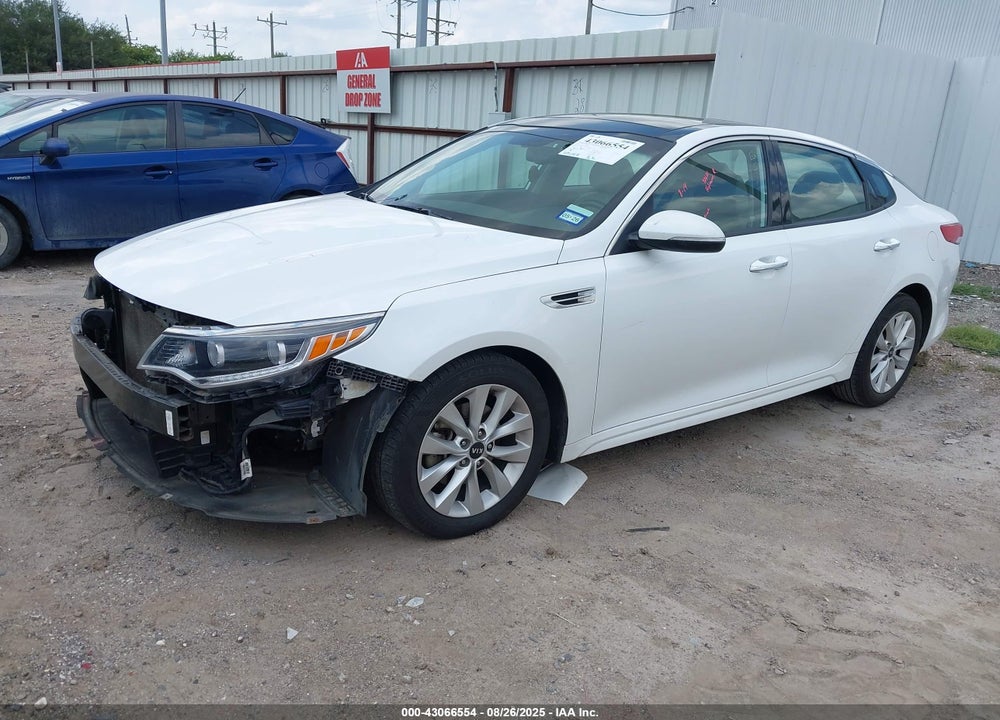 2016 KIA OPTIMA VIN: 5XXGU4L30GG012478