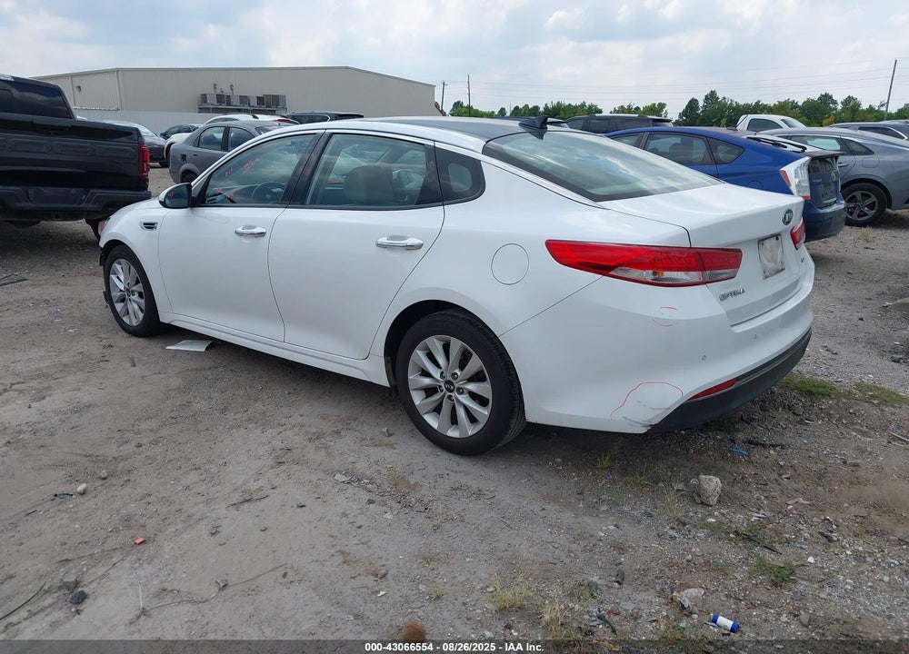 2016 KIA OPTIMA VIN: 5XXGU4L30GG012478