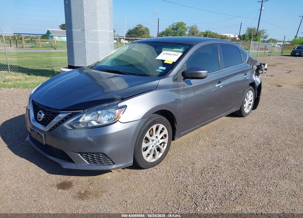 2019 NISSAN SENTRA SV VIN: 3N1AB7AP5KY313530
