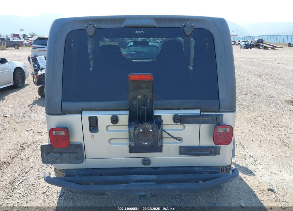2004 JEEP WRANGLER SPORT VIN: 1J4FA49S04P753439