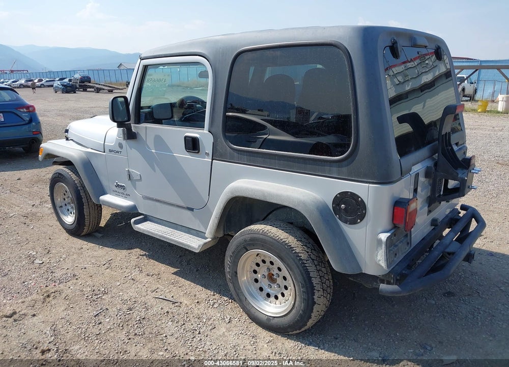 2004 JEEP WRANGLER SPORT VIN: 1J4FA49S04P753439