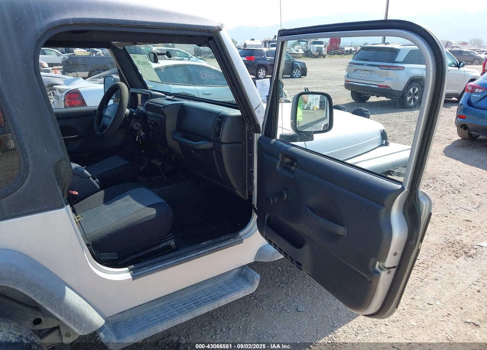 2004 JEEP WRANGLER SPORT VIN: 1J4FA49S04P753439