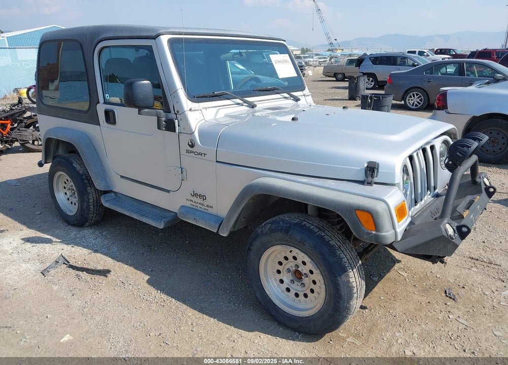 2004 JEEP WRANGLER SPORT VIN: 1J4FA49S04P753439