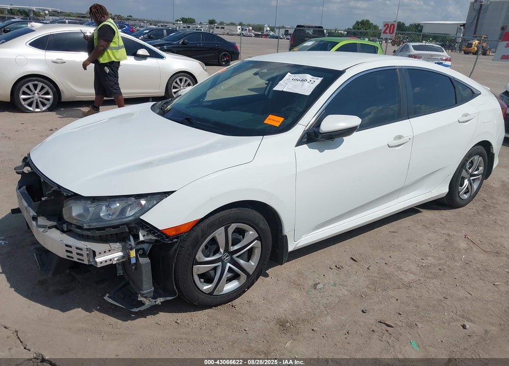 2017 HONDA CIVIC LX VIN: 19XFC2F53HE219232