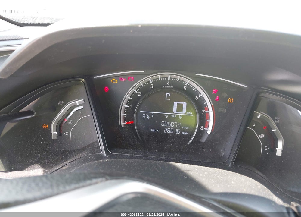 2017 HONDA CIVIC LX VIN: 19XFC2F53HE219232