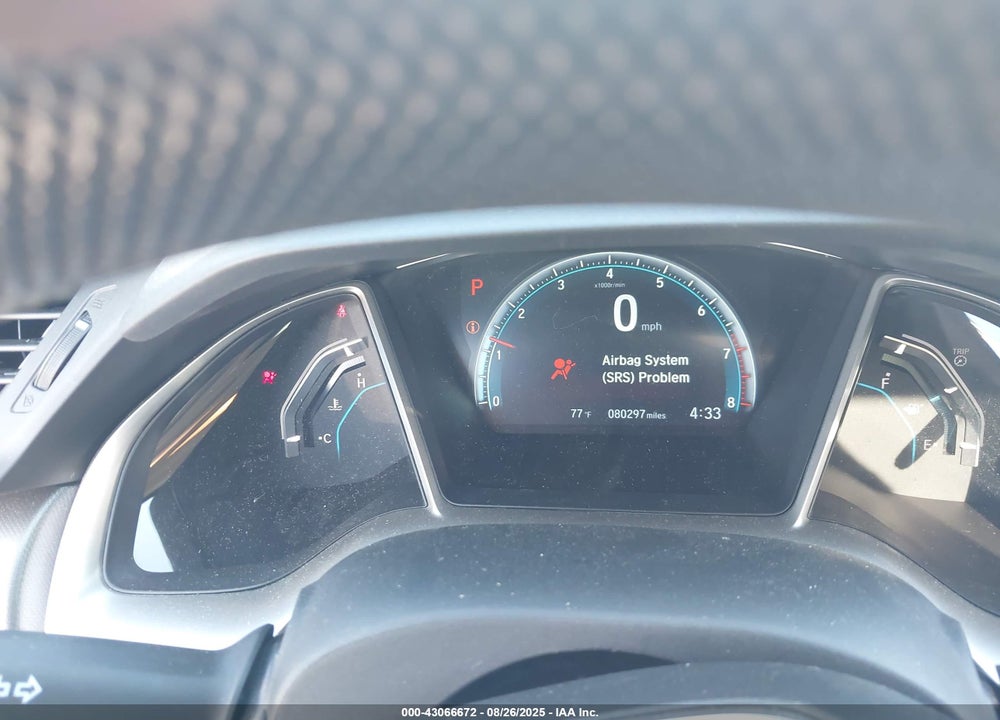 2017 HONDA CIVIC VIN: 19XFC2F77HE054772