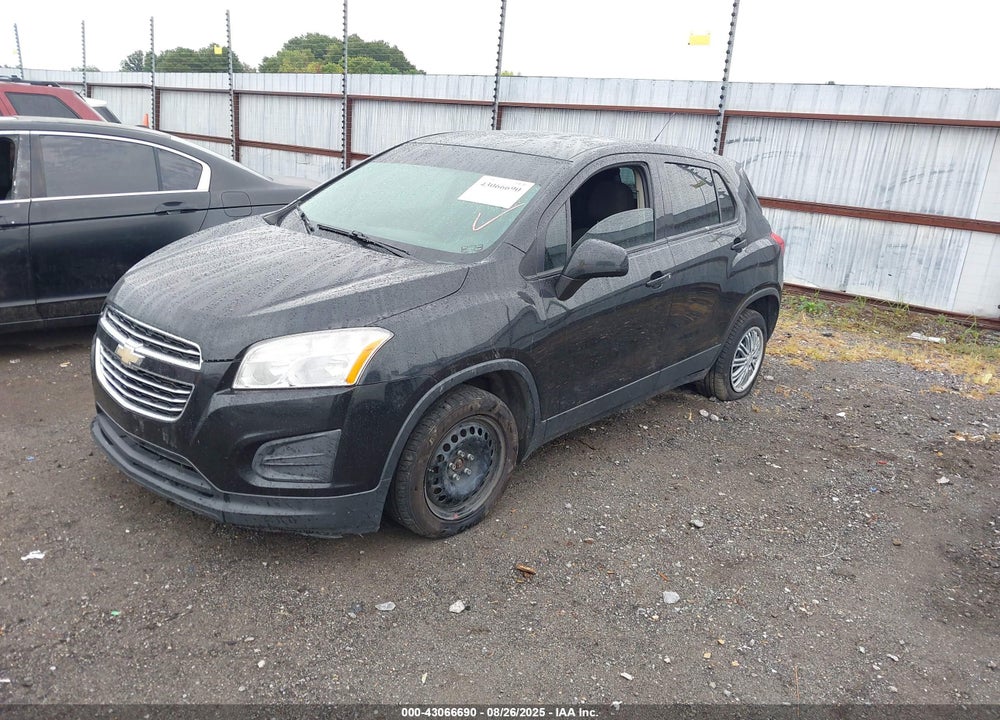 2016 CHEVROLET TRAX VIN: KL7CJKSB8GB705273