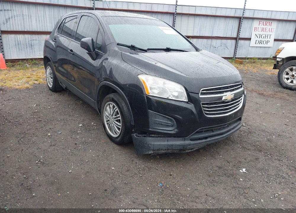2016 CHEVROLET TRAX VIN: KL7CJKSB8GB705273