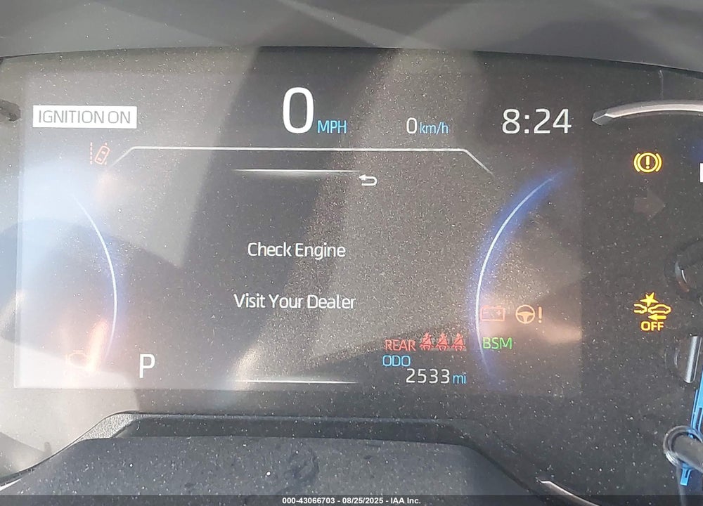 2025 TOYOTA RAV4 HYBRID VIN: JTMRWRFVXSD305823
