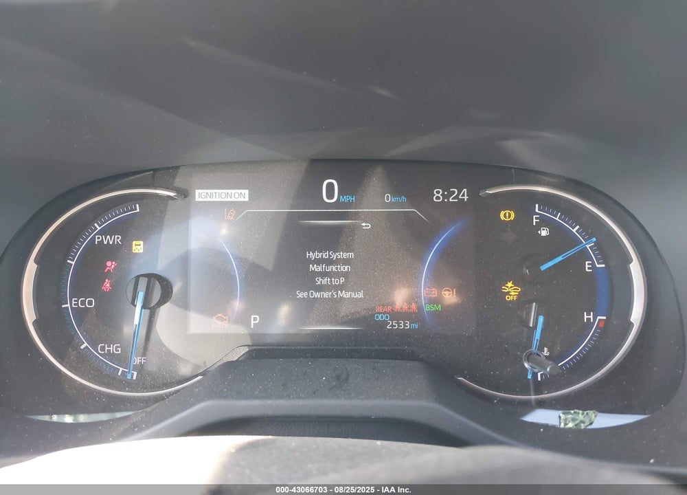 2025 TOYOTA RAV4 HYBRID VIN: JTMRWRFVXSD305823