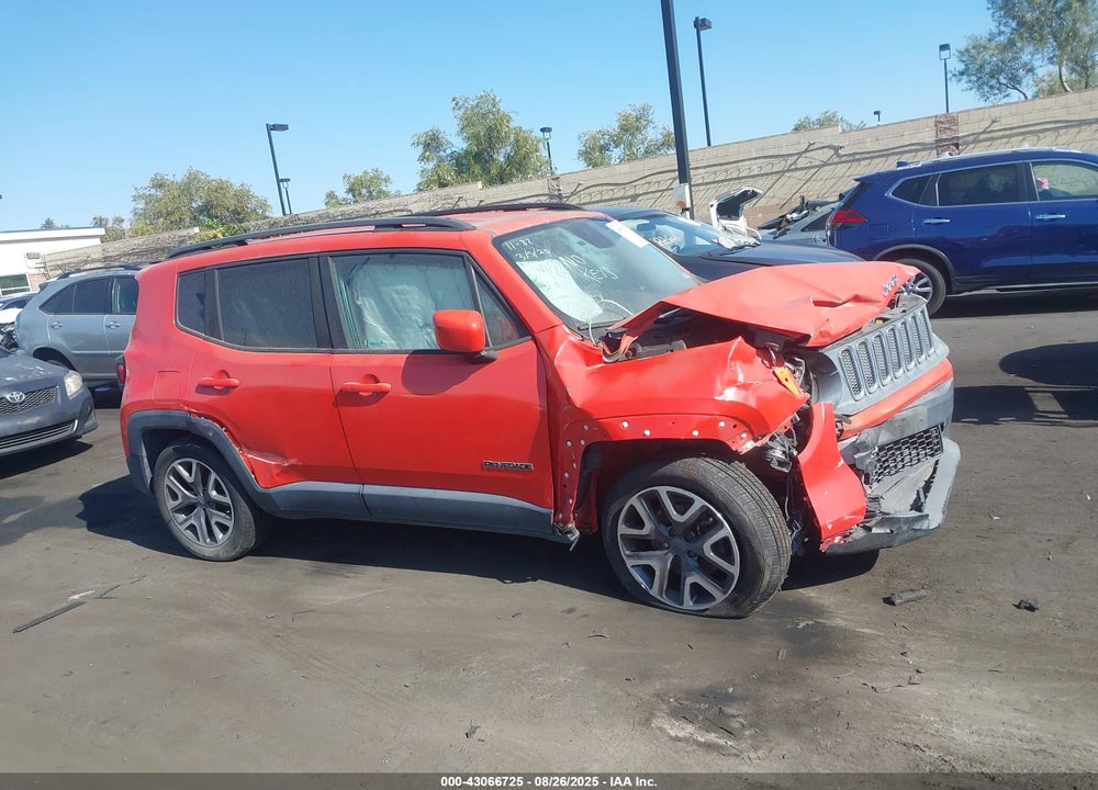 2015 JEEP RENEGADE LATITUDE VIN: ZACCJABT5FPC18204