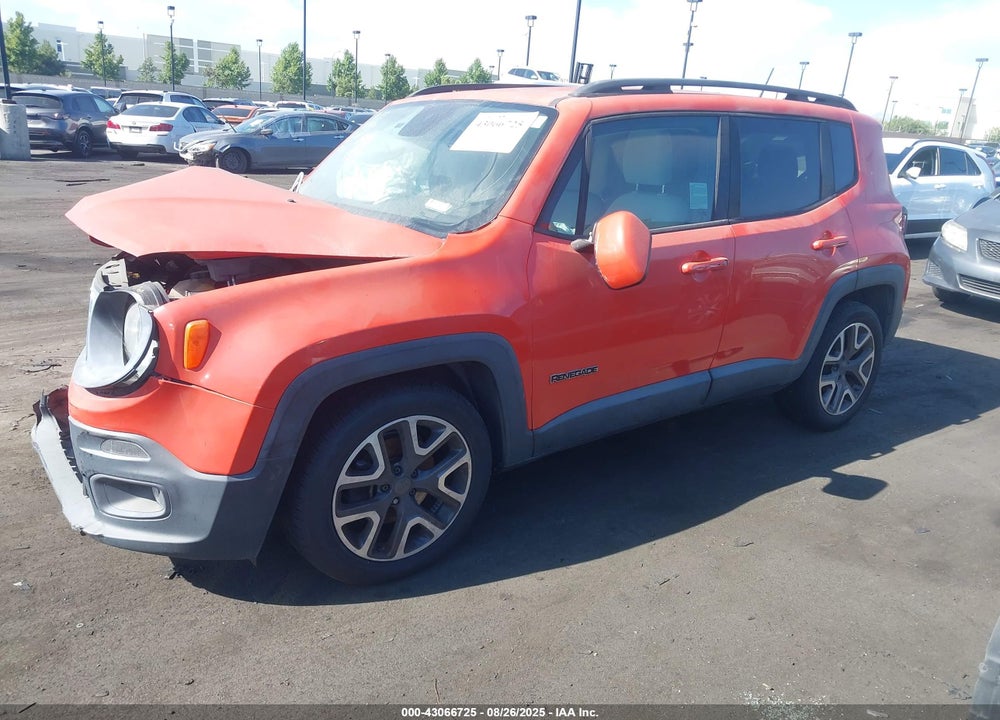 2015 JEEP RENEGADE LATITUDE VIN: ZACCJABT5FPC18204