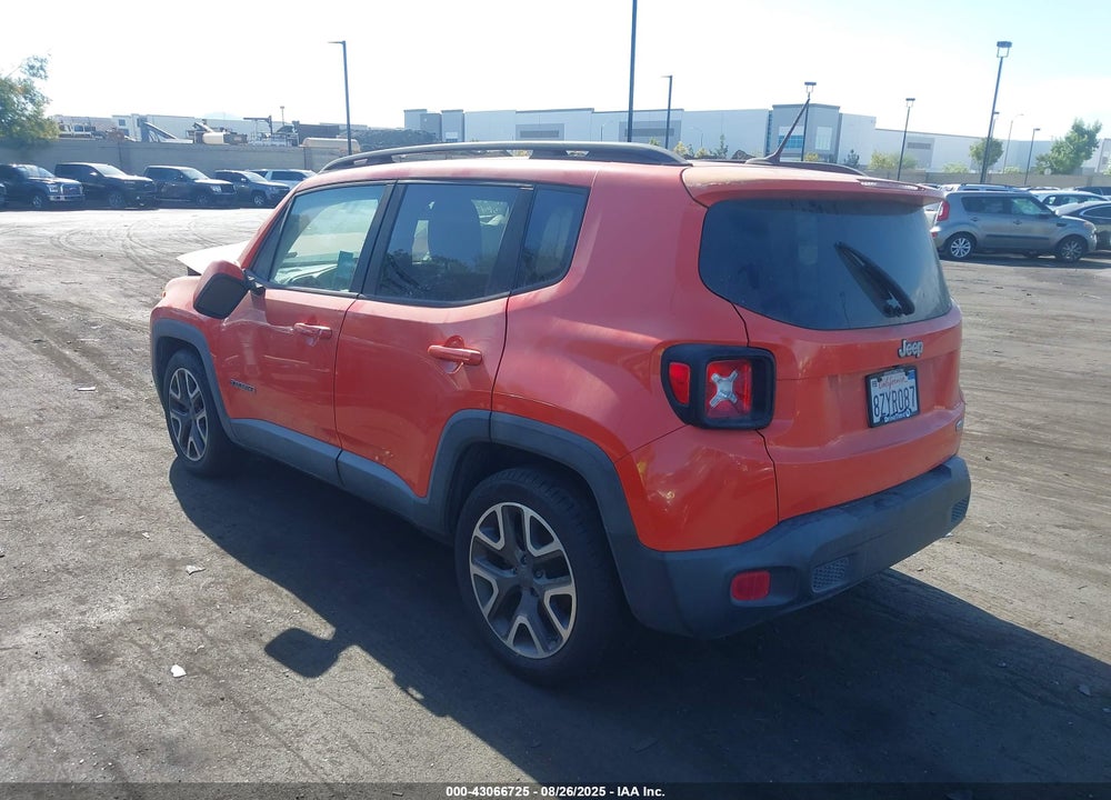 2015 JEEP RENEGADE LATITUDE VIN: ZACCJABT5FPC18204