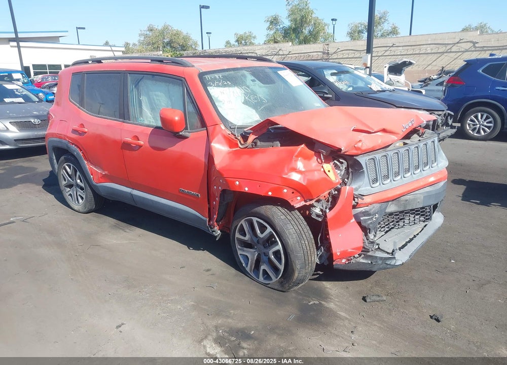 2015 JEEP RENEGADE LATITUDE VIN: ZACCJABT5FPC18204