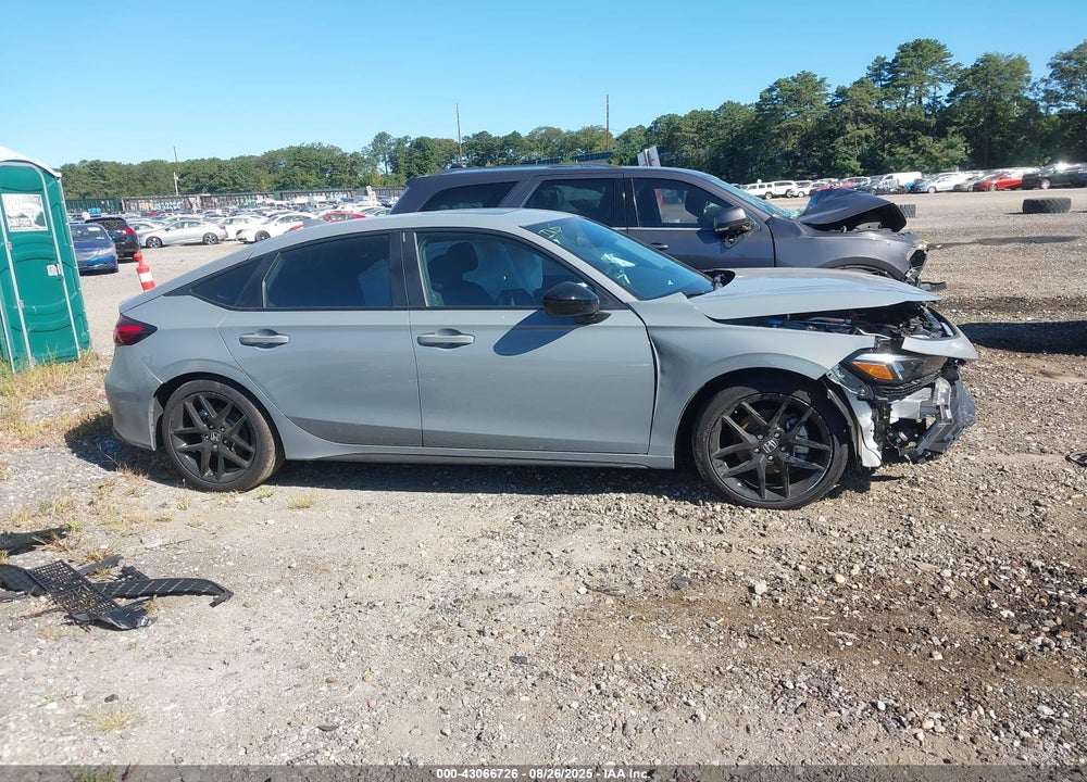 2025 HONDA CIVIC HYBRID VIN: 19XFL4H81SE016897