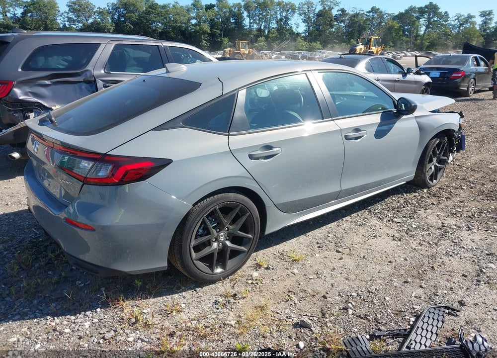 2025 HONDA CIVIC HYBRID VIN: 19XFL4H81SE016897