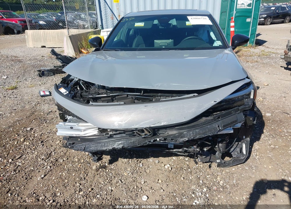 2025 HONDA CIVIC HYBRID VIN: 19XFL4H81SE016897