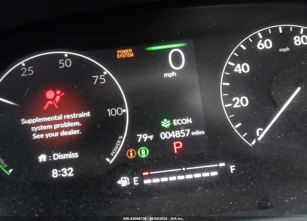 2025 HONDA CIVIC HYBRID VIN: 19XFL4H81SE016897