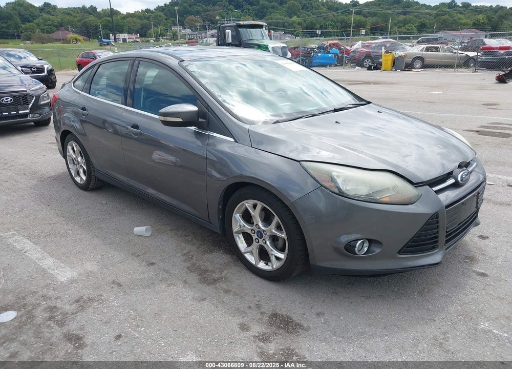 2013 FORD FOCUS TITANIUM VIN: 1FADP3J25DL372815