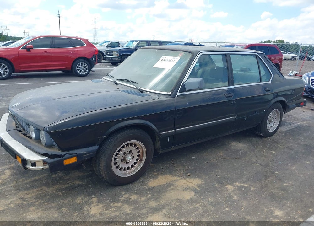 1988 BMW 528 E AUTOMATIC VIN: WBADK8302J9889299