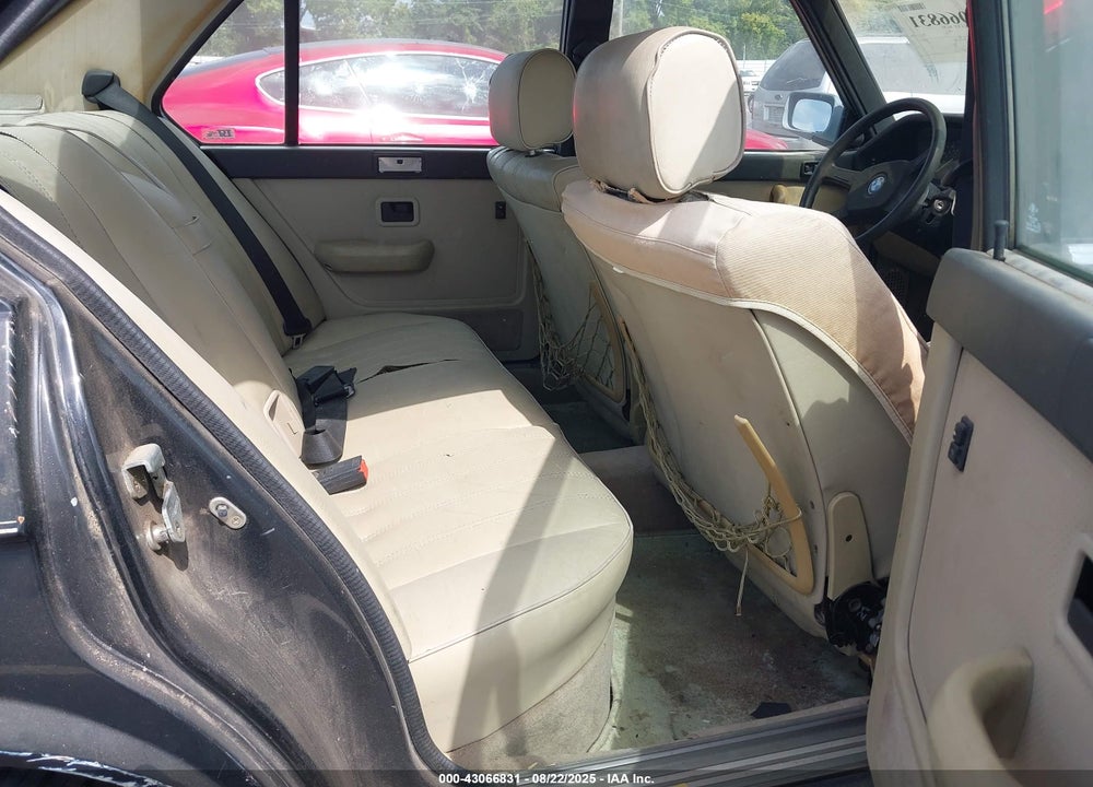 1988 BMW 528 E AUTOMATIC VIN: WBADK8302J9889299