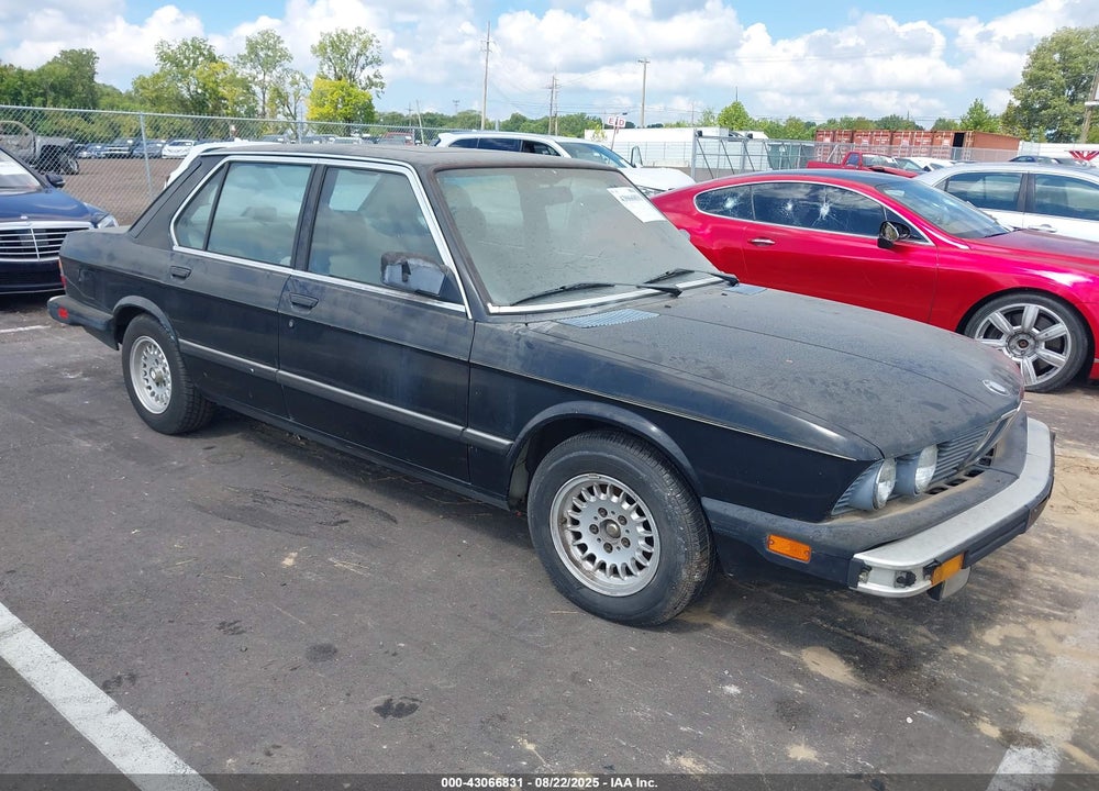1988 BMW 528 E AUTOMATIC VIN: WBADK8302J9889299