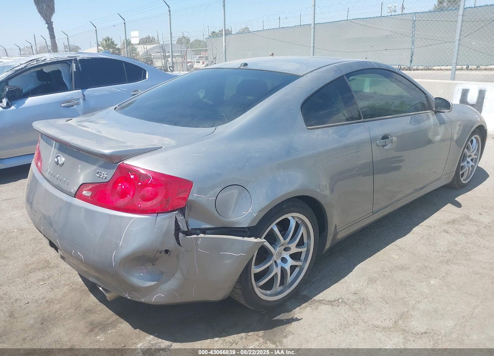 2006 INFINITI G35 VIN: JNKCV54E76M704875
