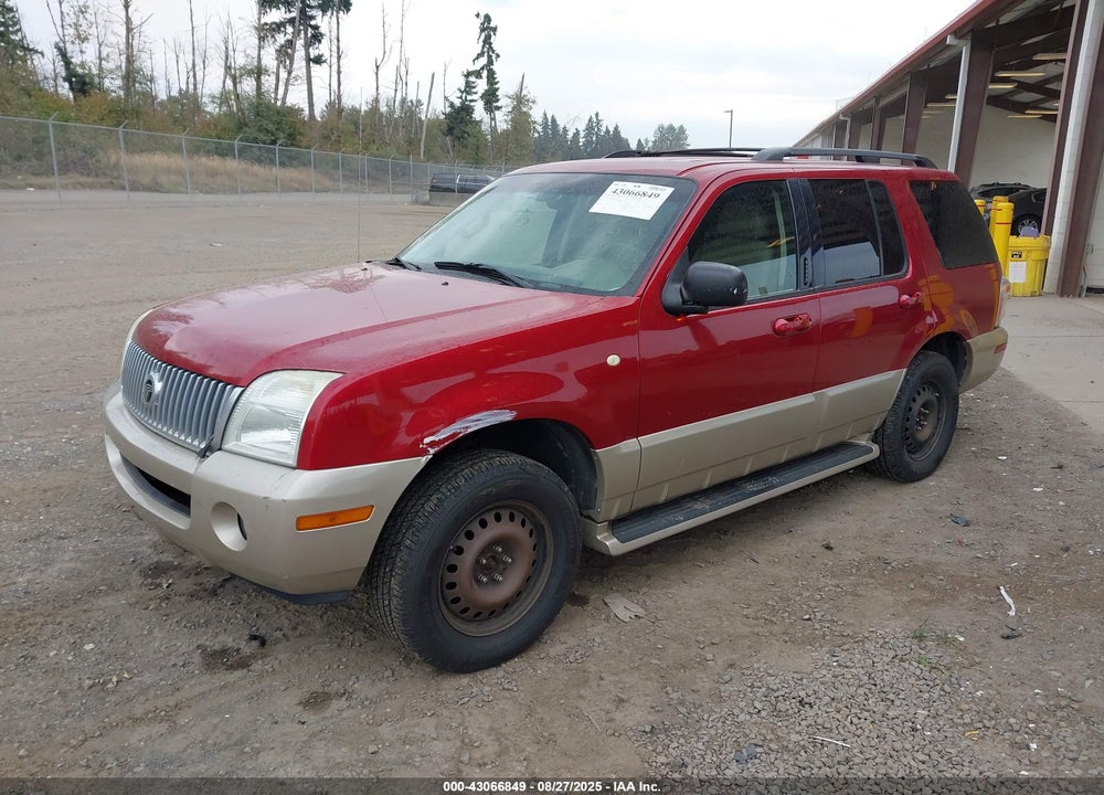 2004 MERCURY MOUNTAINEER VIN: 4M2ZU86E64ZJ34309