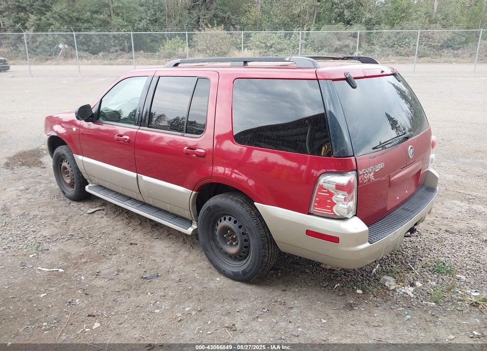 2004 MERCURY MOUNTAINEER VIN: 4M2ZU86E64ZJ34309