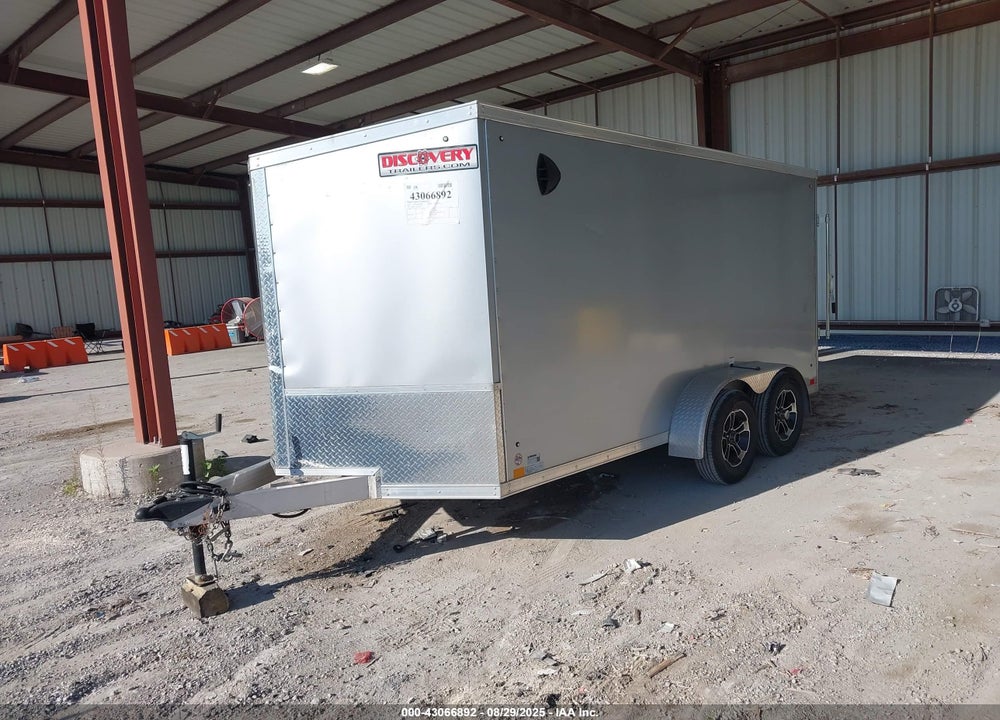 2022 DISCOVERY 7X14 CARGO TRAILER VIN: 7G1BE1423NE010372