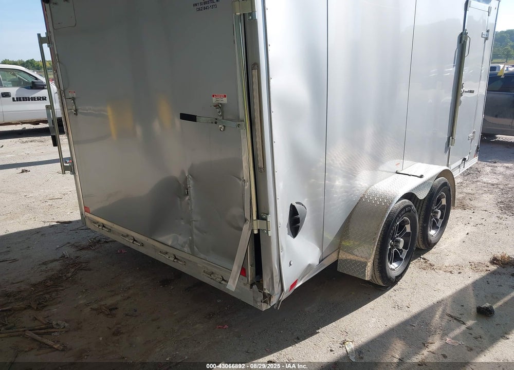 2022 DISCOVERY 7X14 CARGO TRAILER VIN: 7G1BE1423NE010372