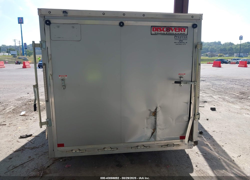 2022 DISCOVERY 7X14 CARGO TRAILER VIN: 7G1BE1423NE010372
