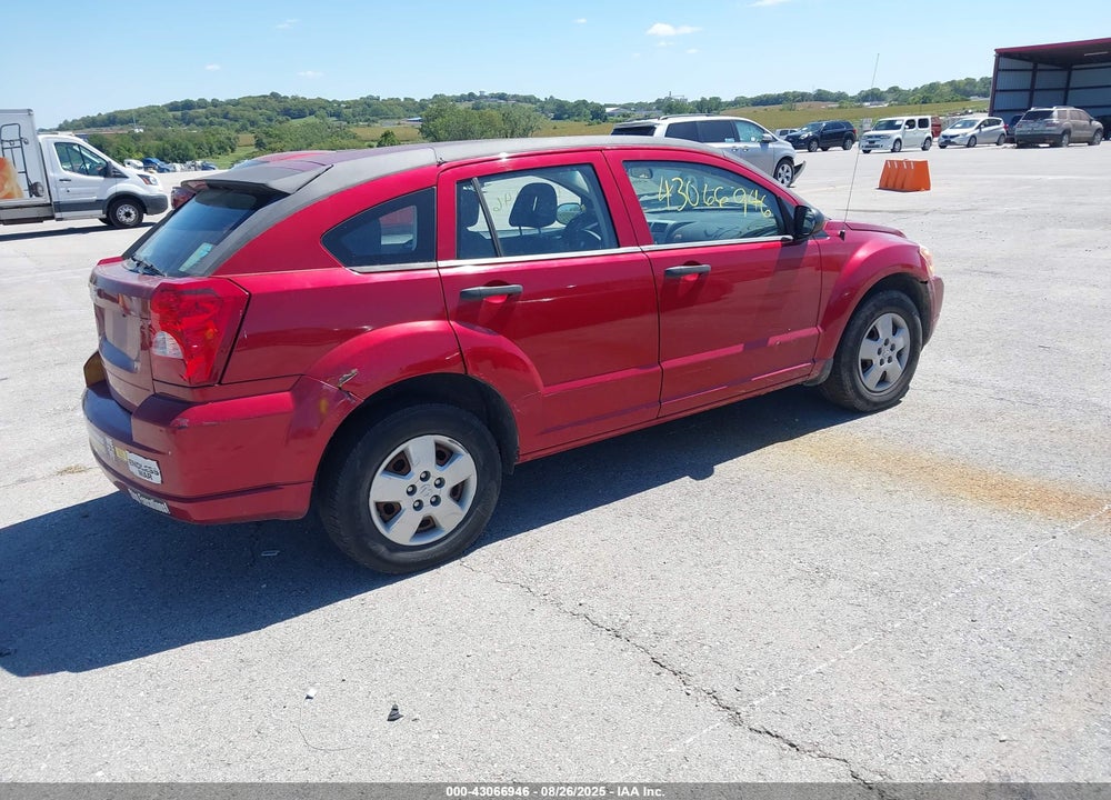 2008 DODGE CALIBER SE VIN: 1B3HB28B58D653217