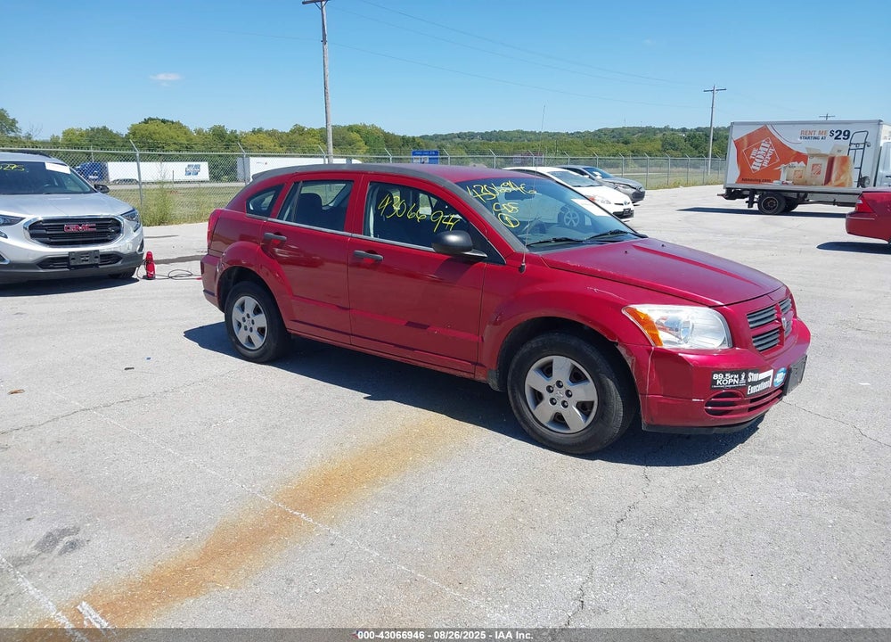 2008 DODGE CALIBER SE VIN: 1B3HB28B58D653217