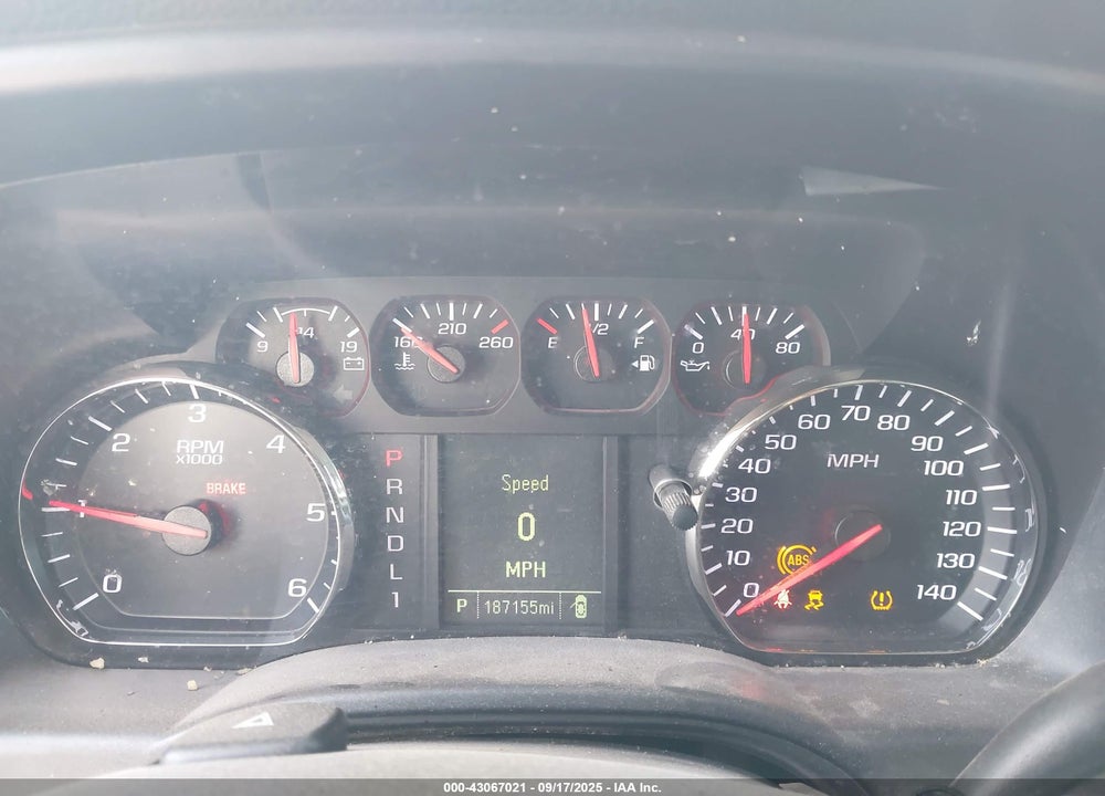 2019 CHEVROLET SILVERADO 2500HD VIN: 2GC2KREG2K1108656