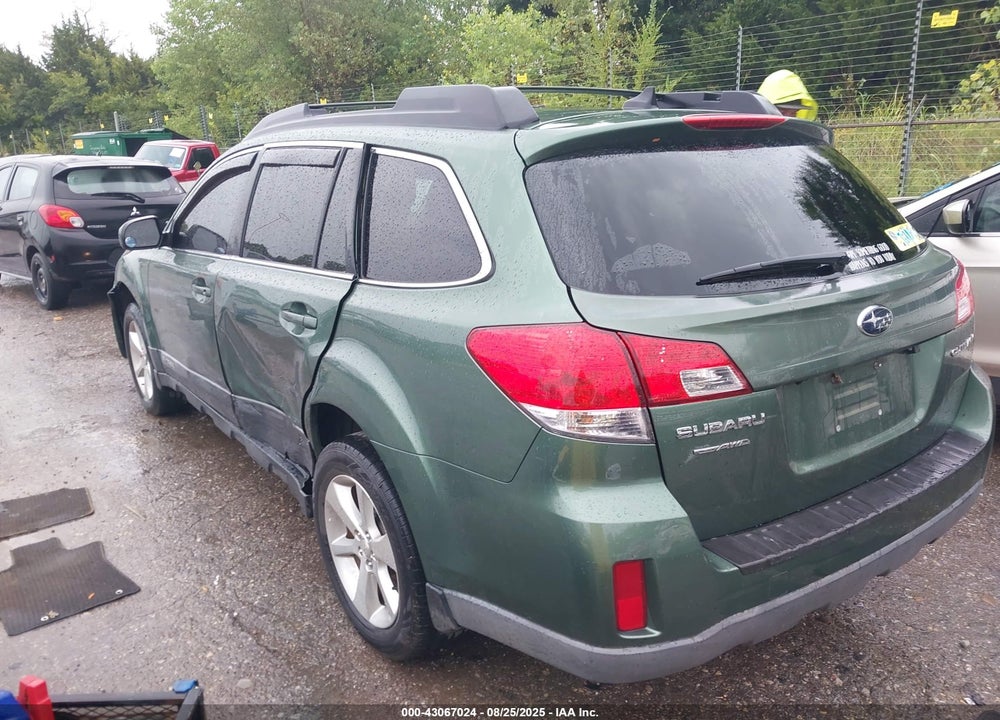 2014 SUBARU OUTBACK VIN: 4S4BRCMC6E3323801