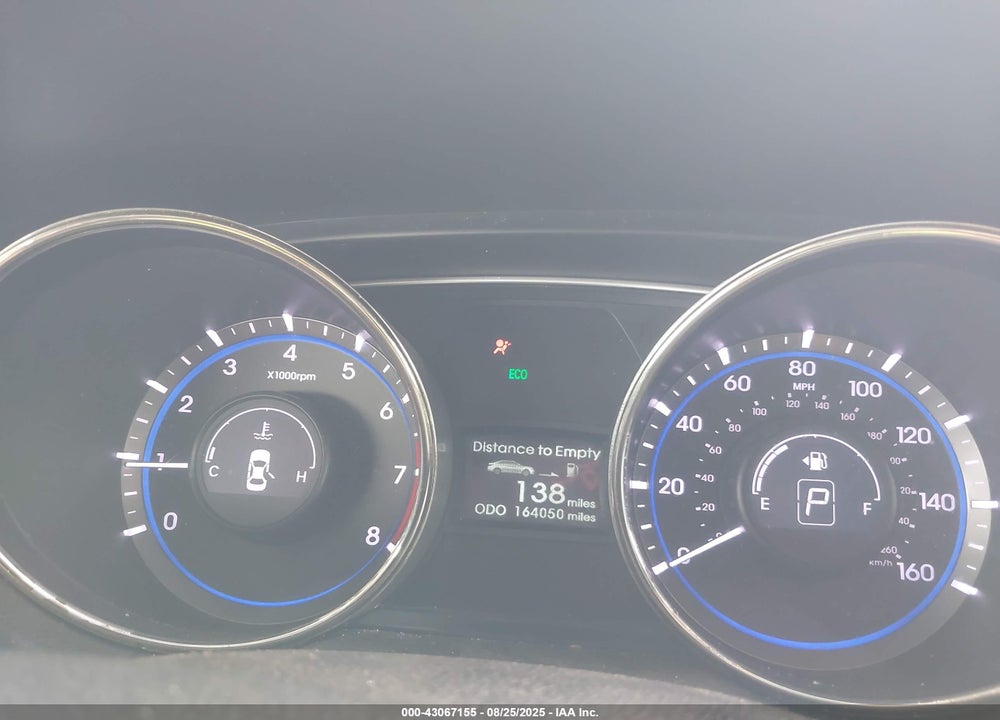 2012 HYUNDAI SONATA VIN: 5NPEB4AC0CH445863