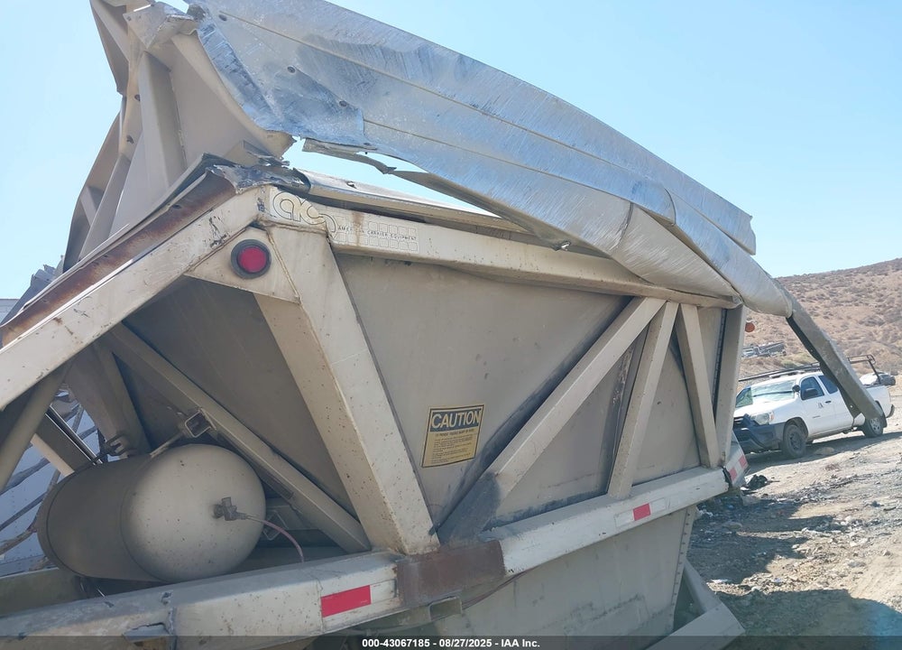 1900 SPECIAL CONSTRUCTION FRUEHAUF PRIMARY TRAILER VIN: FRE248805