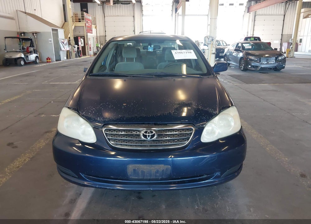 2006 TOYOTA COROLLA LE VIN: JTDBR32E860087258