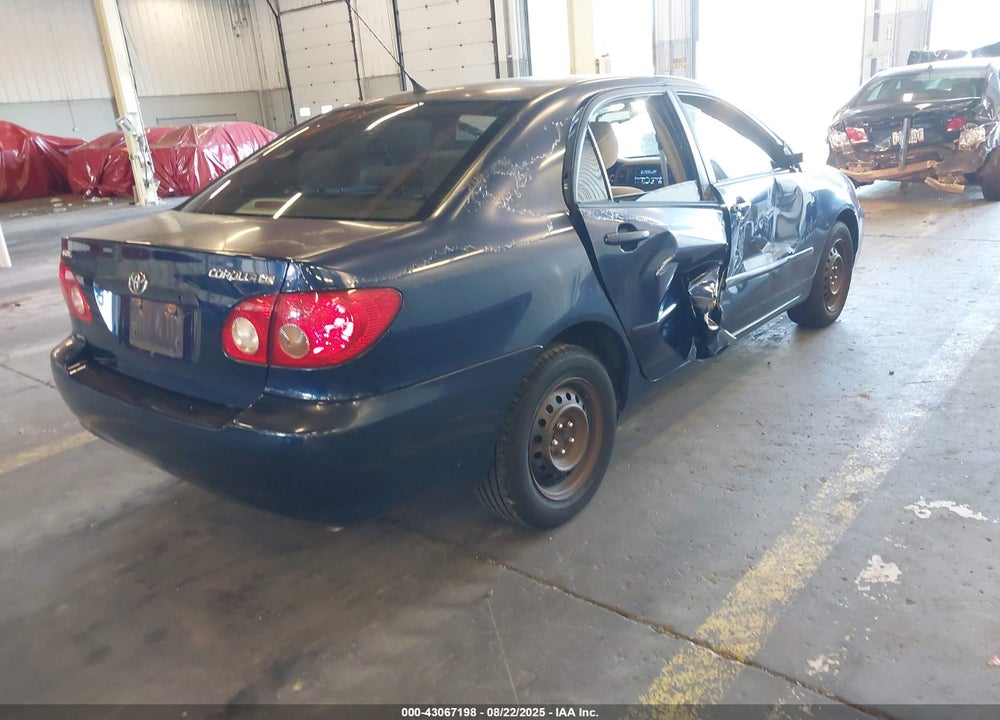 2006 TOYOTA COROLLA LE VIN: JTDBR32E860087258