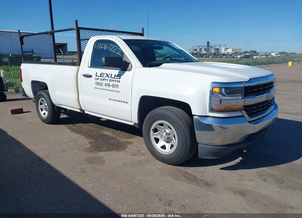 2018 CHEVROLET SILVERADO 1500 WT VIN: 1GCNCNEH0JZ227887