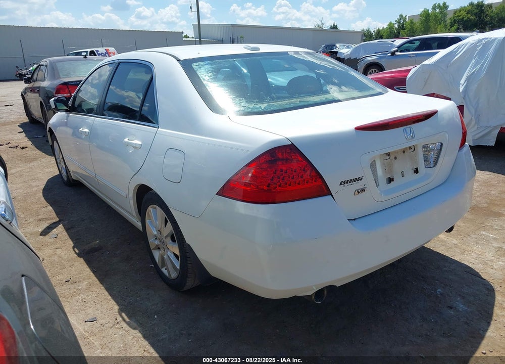 2007 HONDA ACCORD VIN: 1HGCM66587A095615
