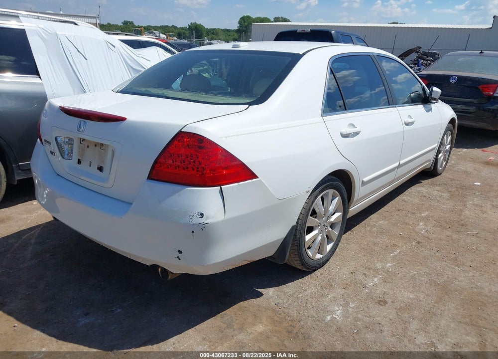 2007 HONDA ACCORD VIN: 1HGCM66587A095615