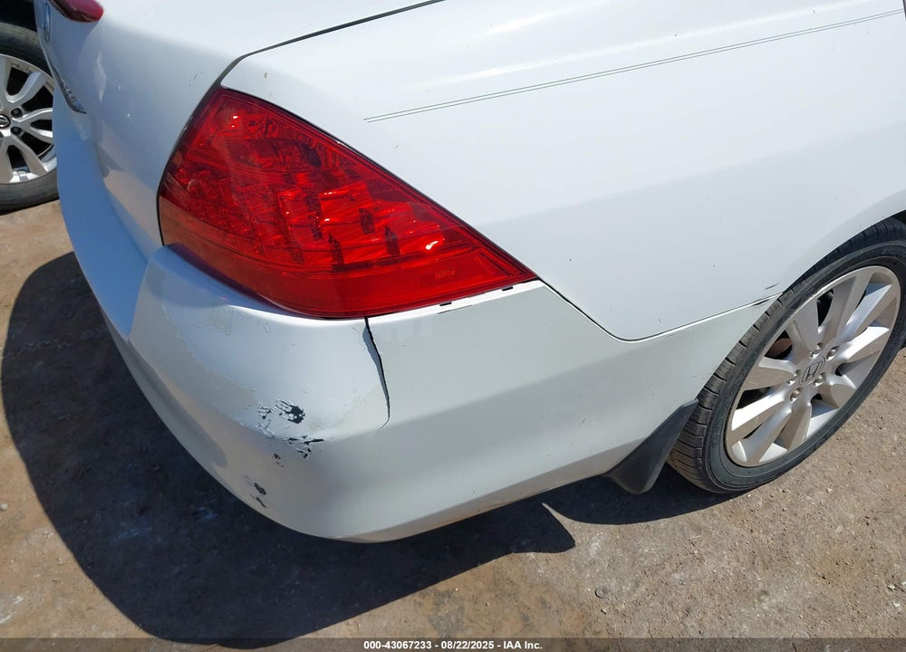 2007 HONDA ACCORD VIN: 1HGCM66587A095615