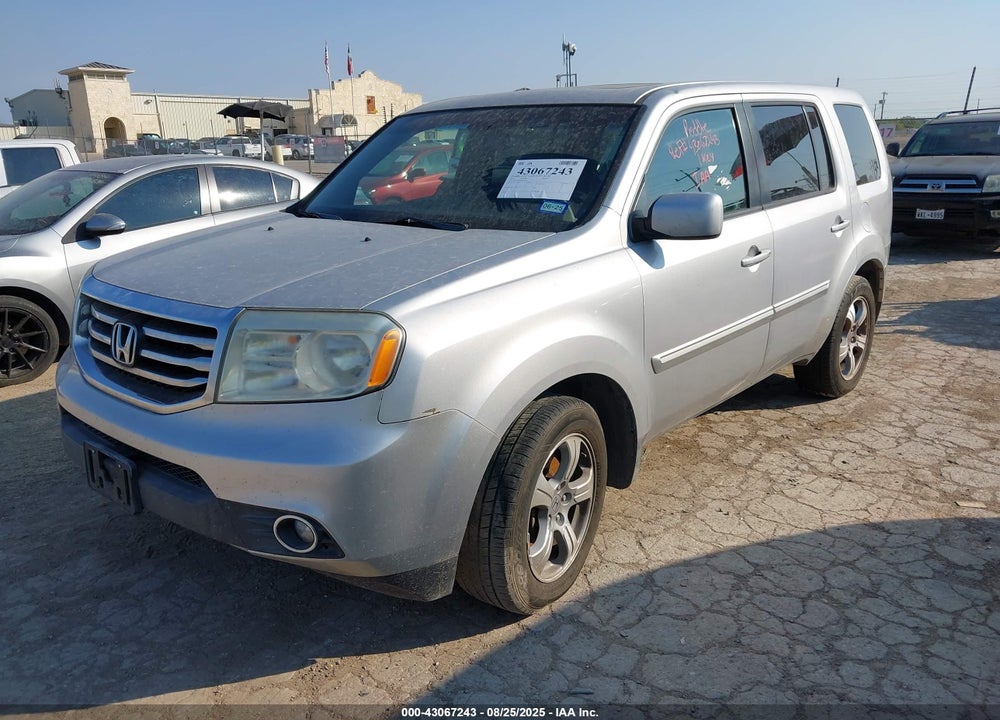 2012 HONDA PILOT EX-L VIN: 5FNYF4H56CB028707