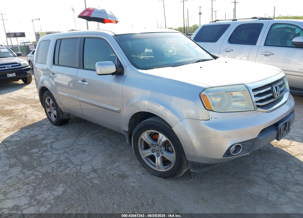 2012 HONDA PILOT EX-L VIN: 5FNYF4H56CB028707