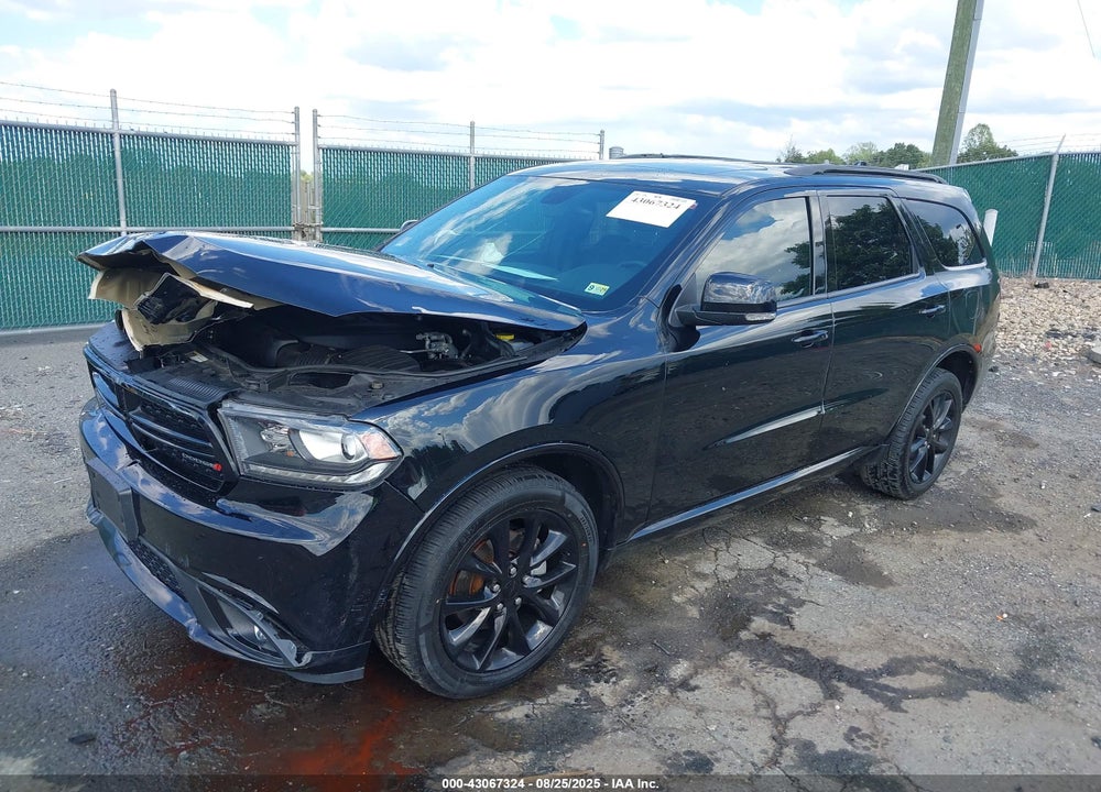2017 DODGE DURANGO GT AWD VIN: 1C4RDJDG0HC878966