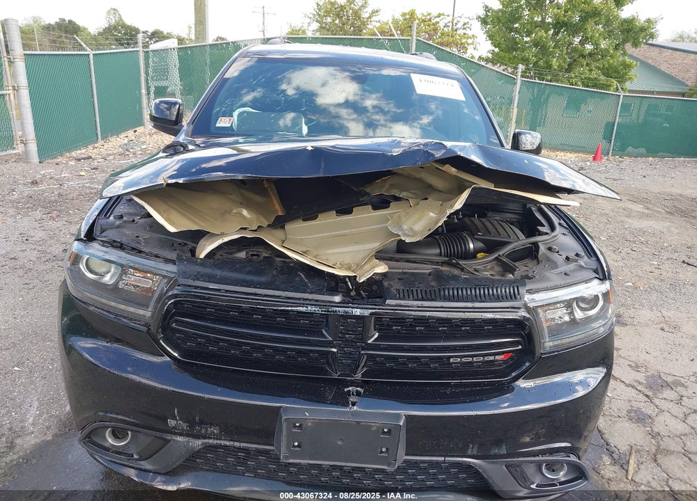 2017 DODGE DURANGO GT AWD VIN: 1C4RDJDG0HC878966