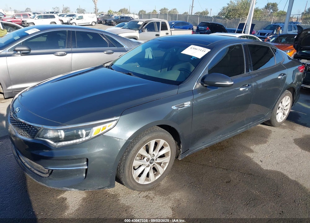 2016 KIA OPTIMA EX VIN: 5XXGU4L30GG119580